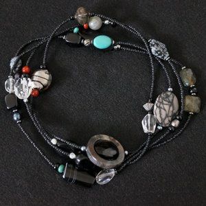 Silpada N1967 Multi-Stone Beaded Necklace